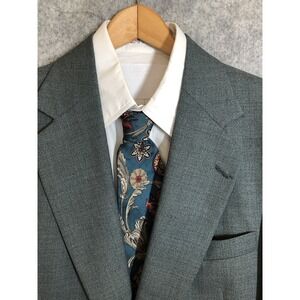 Embassy Suites Blazer 42S Gray Wool Business Casual Classic Suit Coat Jacket